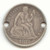 Love Token, 1865 Three Cent Nickel, 3c, CSGX