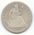 1863-S Seated Liberty Half Dollar, Good Details