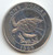 Bermuda, 1986 Copper Nickel One Dollar, Sea Turtle, AU-Unc