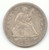 1853 Arrows and Rays Seated Liberty Quarter, Original VF-XF