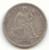 1876 Seated Liberty Dime, Centennial Date, VF+