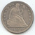 1847 Seated Liberty Dollar, VF Details