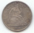 1876-S Seated Liberty Half Dollar, Sharp and Original AU-Unc, Hole