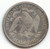 1869 Seated Liberty Half Dollar, G-VG Details