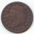 1814 Crosslet 4 Classic Head Large Cent, VG Details, Altered Reverse