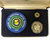 1997 National Law Enforcement Officers Memorial Commemorative Proof Silver Dollar, Coin, Pin and Patch Set