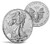2021 Two-Coin Set Designer Edition American Eagle Silver Reverse Proof $1 Reverse Proof US Mint