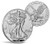 2021 Two-Coin Set Designer Edition American Eagle Silver Reverse Proof $1 Reverse Proof US Mint