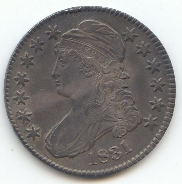 1831 Capped Bust Half Dollar, XF-AU Details
