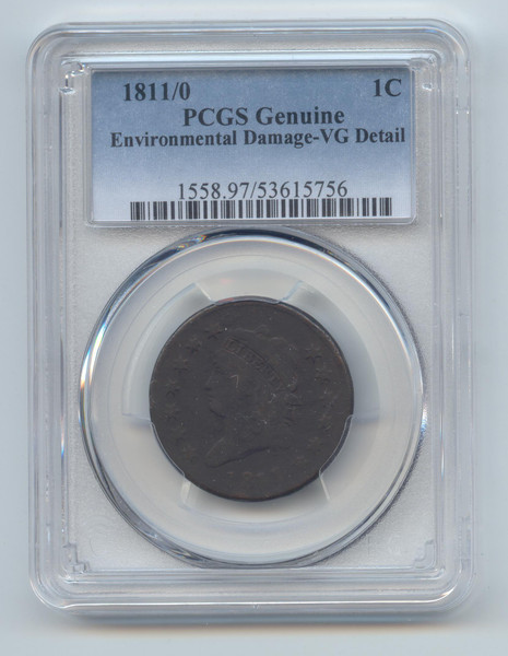 1811/0 Classic Head Large Cent, PCGS VG Details