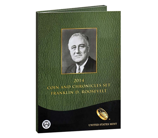 2014 S Presidential Coin & Chronicles Set - Franklin D. Roosevelt Proof