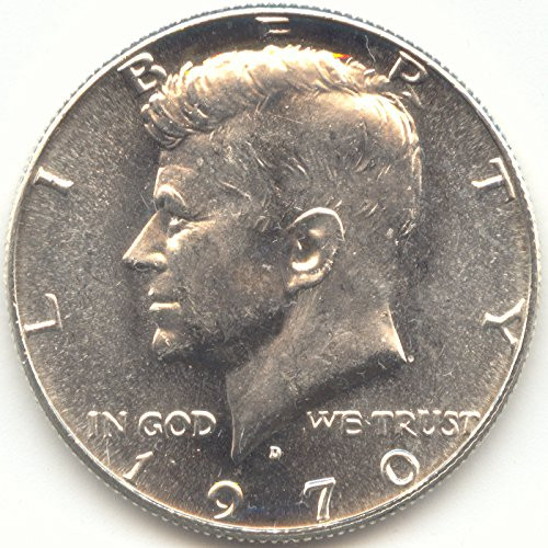 1970 D Kennedy 40% Silver Half Dollar Brilliant Uncirculated