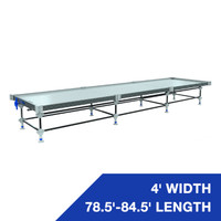 Wachsen 4' Rolling Bench 78.5'