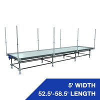 Wachsen 5' Rolling Bench 52.5'