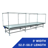 Wachsen 5' Rolling Bench 52.5'