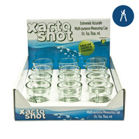 Xacto Shot Display w/ 12 shot glasses