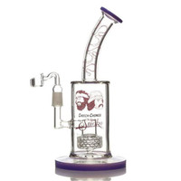 Waterpipe C&C 40th Anniversary 'Big Green Van' Purple w/Quartz