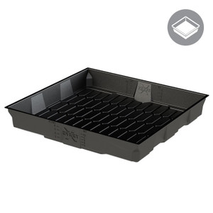 3x3 Black X-Trays Flood Table