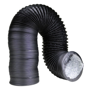 8'' Light Proof Black Ducting