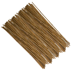 6' 12-14MM Natural Bamboo Stakes Bulk (200/bale)