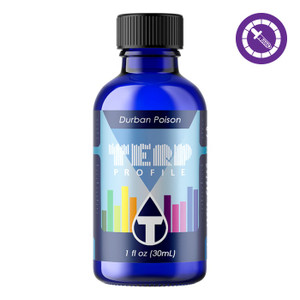 True Terpenes Durban Poison Profile 1oz