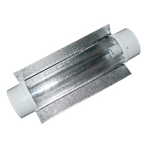 6'' Air-Cooled Tube Reflector w/ exterior reflective wing