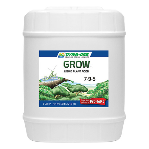 Dyna-Gro Grow 7-9-5 Plant Food 5 Gal