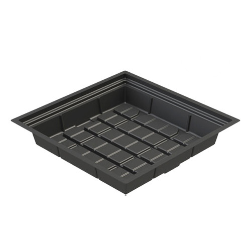 3'x3'x6'' Economy OD Flood Tray - Black