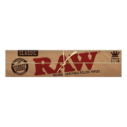 RAW Classic Papers Kingsize Slim 32 Leaves/Pack - Box of 50