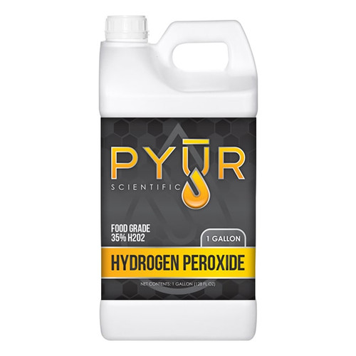 Pyur Scientific Hydrogen Peroxide 34% H2O2 1 Gallon - Drop Ship