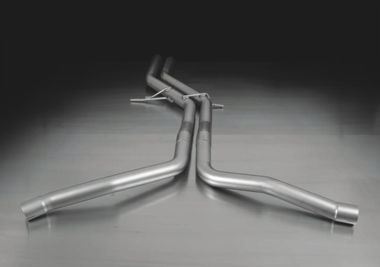 Remus Exhaust Non-Resonated Cat back System Left/Right with 2 tail pipes 84 mm angled - A4 B8 Saloon S5 3.0 TFSI 245 kW CREC 2009- Remus Exhaust Non-Resonated Cat back System Left/Right with 2 tail pipes 84 mm angled - A4 B8 Saloon S5 3.0 TFSI 245 kW CREC 2009-