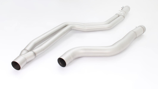 Remus Exhaust Non-Resonated Cat back System Left/Right with Integrated valves using the OE valve control system with 2 Carbon tail pipes 102 mm angled, Titanium internals - 2 Series F22/F23 M240i 250 kW B58B30 2015-2018