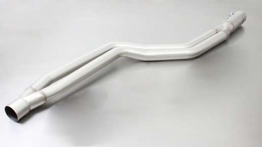 Remus Exhaust Resonated Cat back System Left/Right with Integrated valves using the OE valve control system with 2 Carbon tail pipes 102 mm angled, Titanium internals - 2 Series F22/F23 M240i 250 kW B58B30 2015-2018