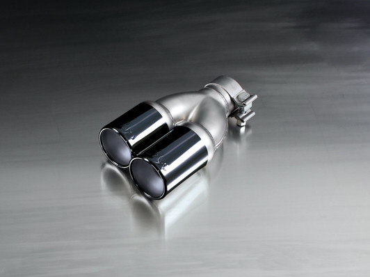 Remus Exhaust Rear Silencer Left/Right with 4 tail pipes 76 mm Black Chrome - 3 Series F30/F31 318d 105 kW N47D20C 2012- Remus Exhaust Rear Silencer Left/Right with 4 tail pipes 76 mm Black Chrome - 3 Series F30/F31 318d 105 kW N47D20C 2012-
