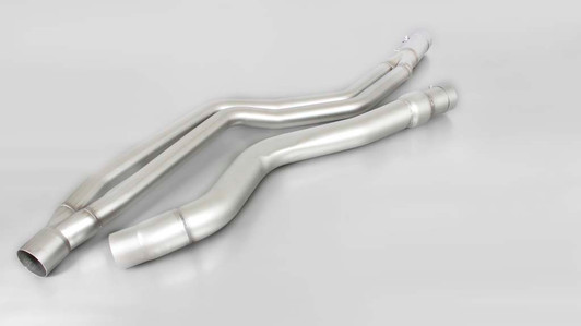 Remus Exhaust Resonated Cat back System Left/Right with Integrated valves using the OE valve control system with 2 tail pipes 84 mm Carbon Race, angled, carbon ring - 4 Series F32/F36 440i 240 kW B58B30A 2015-