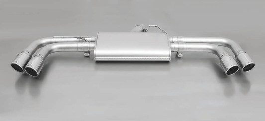 Remus Exhaust Rear Silencer Left/Right with 4 tail pipes 84 mm Black Chrome, straight, carbon insert - X3 F25 xDrive 20d 140 kW B47D20 2014-2017 Remus Exhaust Rear Silencer Left/Right with 4 tail pipes 84 mm Black Chrome, straight, carbon insert - X3 F25 xDrive 20d 140 kW B47D20 2014-2017