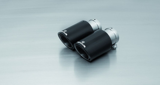 Remus Exhaust Rear Silencer Left/Right with 4 Carbon tail pipes 84 mm angled, Titanium internals - X3 F25 xDrive 35d 230 kW N57D30B 2011-2017 Remus Exhaust Rear Silencer Left/Right with 4 Carbon tail pipes 84 mm angled, Titanium internals - X3 F25 xDrive 35d 230 kW N57D30B 2011-2017