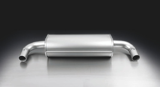 Remus Exhaust Rear Silencer Left/Right with 2 tail pipes 90 mm straight cut, chromed - MX5 NC 2.0 118 kW 2005-2014 Remus Exhaust Rear Silencer Left/Right with 2 tail pipes 90 mm straight cut, chromed - MX5 NC 2.0 118 kW 2005-2014