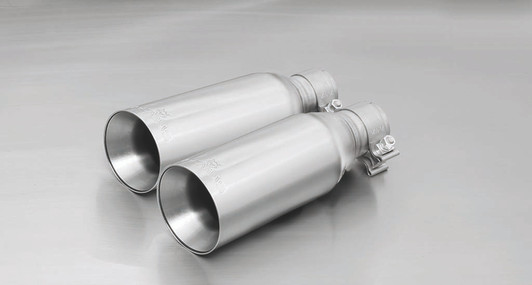 Remus Exhaust Rear Silencer Left/Right with 2 tail pipes 90 mm straight cut, chromed - MX5 NC 2.0 118 kW 2005-2014 Remus Exhaust Rear Silencer Left/Right with 2 tail pipes 90 mm straight cut, chromed - MX5 NC 2.0 118 kW 2005-2014