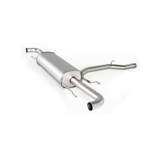 Remus Rear Silencer Left/Right with Uses OE Tailpipes - Stelvio Type 949 2.0 Turbo Multiair 206 kW 2017- Remus Rear Silencer Left/Right with Uses OE Tailpipes - Stelvio Type 949 2.0 Turbo Multiair 206 kW 2017-