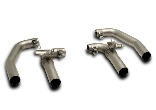 Remus Racing GPF back System Left/Right with Integrated valves using the OE valve control system with 4 tail pipes ÃƒËœ 102 mm angled, straight cut, chromed - A3 8YA Sportback S3 2.0 TFSI Quattro 228 kW DNF 2020-