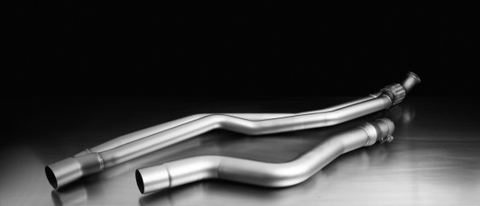 Remus Resonated Turbo back System Left with 2 tail pipes Ø 76 mm - 4 Series F32/F36 428i 180 kW N20B20A 2012- Remus Resonated Turbo back System Left with 2 tail pipes Ø 76 mm - 4 Series F32/F36 428i 180 kW N20B20A 2012-