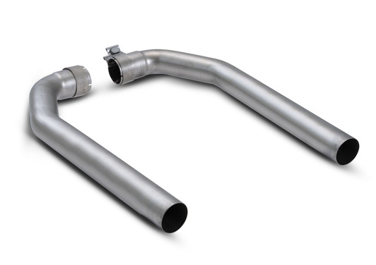 Remus Axle back system Left/Right with 2 Stainless Steel tail pipes ÃƒËœ 102 mm angled, straight cut - Focus Mk4 2.3 ST Estate 206 kW  2020-