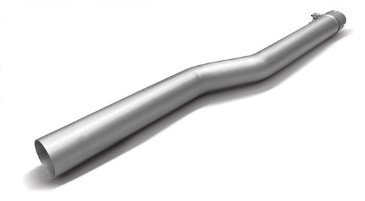 Remus Resonated Axle back System Centered with 2 Stainless Steel tail pipes ÃƒËœ 102 mm angled, straight cut - F57 Cabriolet John Cooper Works 2.0 Turbo 170 kW  2019-