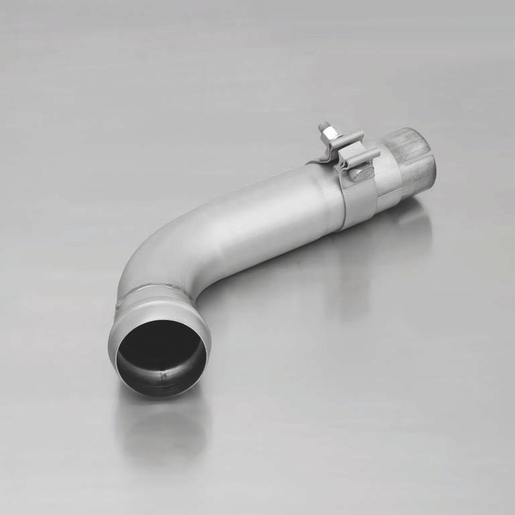 Remus Exhaust Rear Silencer Left/Right with 4 tail pipes 84 mm straight, carbon insert - A3 8V Hatchback 1.6 TDI 77 kW CLHA 2012-