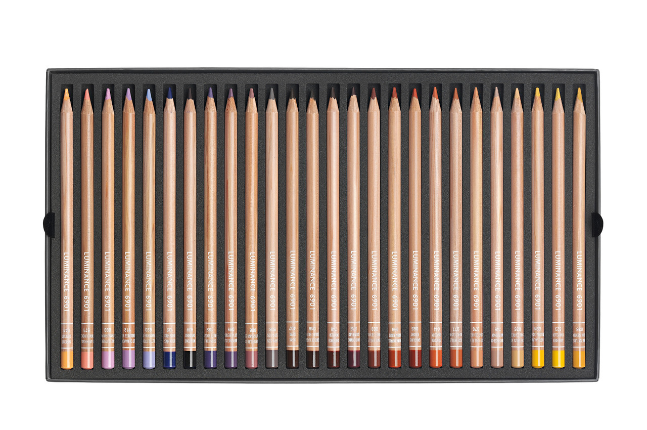 CARAN D'ACHE LUMINANCE 6901 100色セット Caran dAche LUMINANCE 6901 Lightfast Colour Pencil - Box Set 100