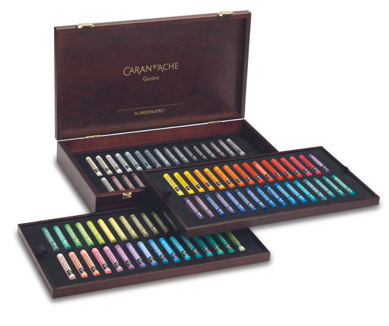 未使用　CARAN D'ACHE NEOPASTEL 24色セット CARAN d'ACHE [ メール便可 ] カランダッシュ ネオパステル 24色