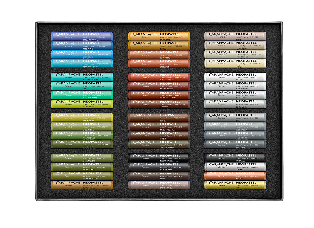 Gift Box Set - Assortment of 96 Neopastel Colours | 7400.996