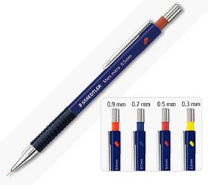 Staedtler 250 05 Mars Micro Carbon Pencil Lead 12's (0.5mm)- Blue - Online at Best Price in