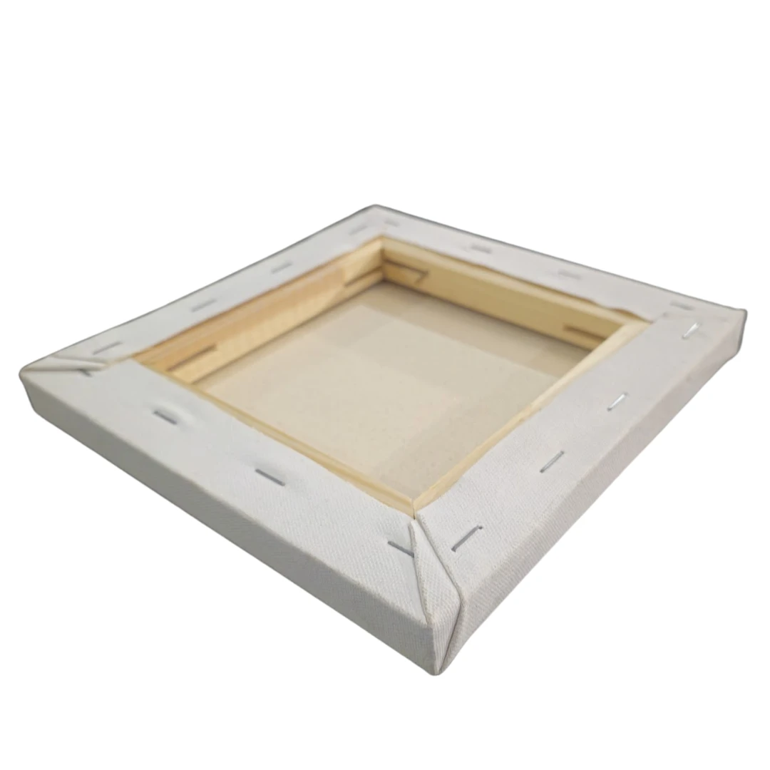 Readymade Canvas Square Shape Thin Edge 20cm x 20cm | Affordable Primed ...